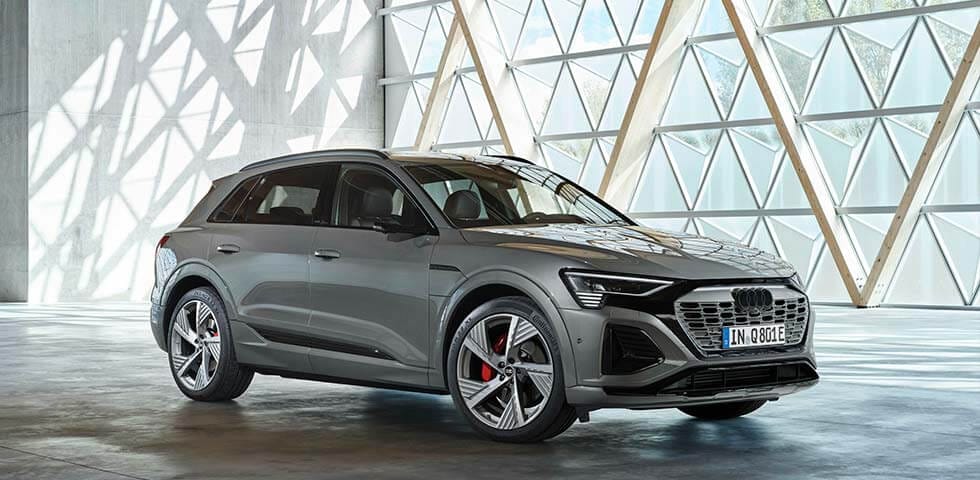 TOP 20 Coches 100% Eléctricos con más autonomía (2025) | Audi Q8 Audi Q8 e-tron - 507 km autonomía - Coche eléctrico