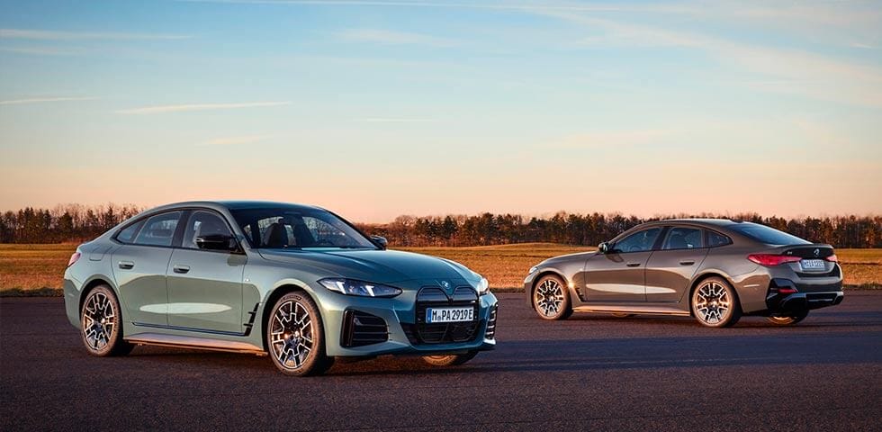 TOP 20 Coches 100% Eléctricos con más autonomía (2025) | BMW i4 BMW i4 - 590 km autonomía - Coche eléctrico