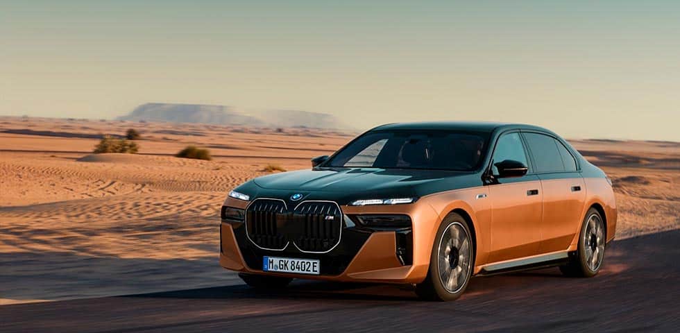 TOP 20 Coches 100% Eléctricos con más autonomía (2025) | BMW i7 BMW i7 - 625 km autonomía - Coche eléctrico