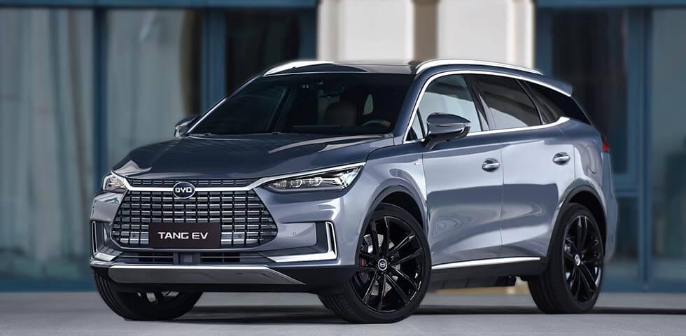 TOP 20 Coches 100% Eléctricos con más autonomía (2025) | BYD Tang BYD Tang - 530 km autonomía - Coche eléctrico