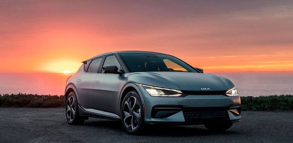 TOP 20 Coches 100% Eléctricos con más autonomía (2025) | Kia EV6 Kia EV6 - 528 km autonomía - Coche eléctrico